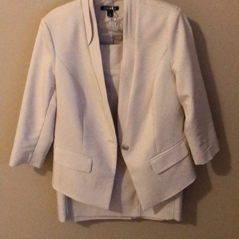 Beige suit